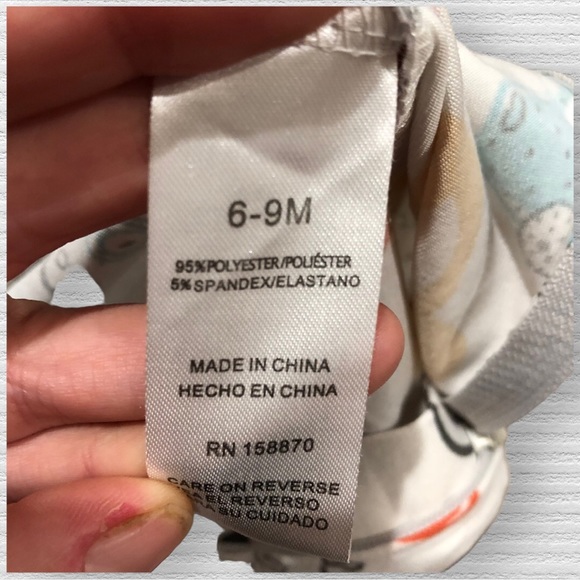 Little Chickadees Zipper Footie - Picture 2 of 3